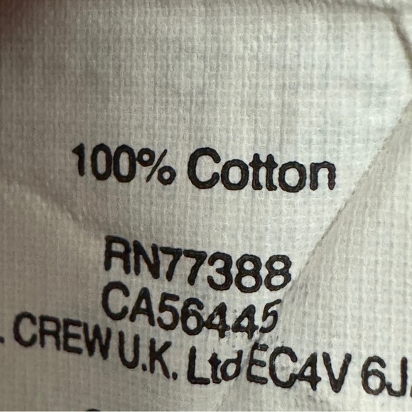 J.Crew Mens Medium Button Down Red Blue Gingham Long Sleeve Cotton Shirt - Picture 5 of 6